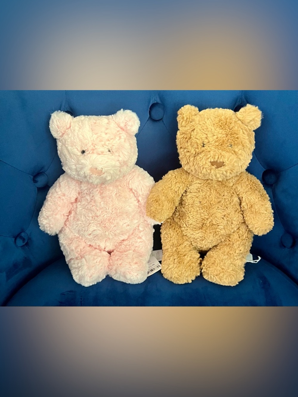 NWT Jellycat Bartholomew Bear AND Leola Bear Bundle Medium Pink / Brown - Picture 4 of 12